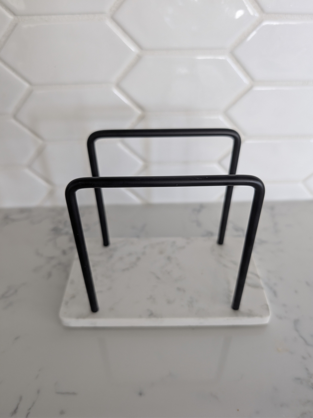Napkin holder White Marble Base
